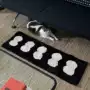 防滑簇绒家居吸水床边毯