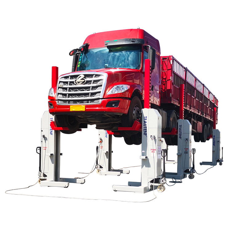 Plataforma de reparación de equipos de reparación de automóviles de elevación de vehículos comerciales de elevación de camiones pesados