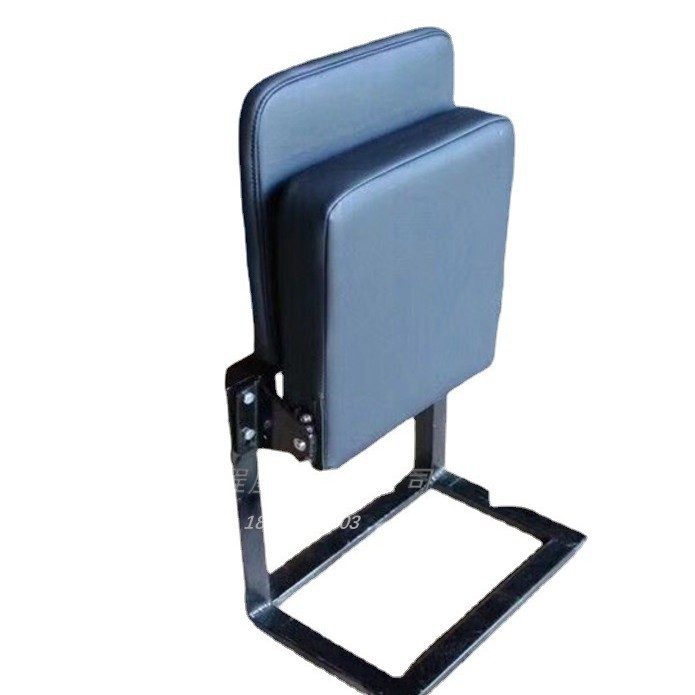 Rebote automático plegable Silla giratoria con respaldo Metro tren pasillo asiento ambulancia Hospital pasillo taburete lateral
