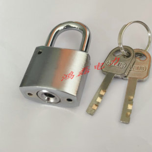 30mm Semi-Circular Key Electric Lock Electric Meter Box Lock Semi-Circular Key Lock Open Lock Chrome-Plated Padlock