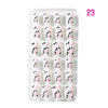 Nail stickers for manicure, children's fake nails, 24 pieces, ready-made product