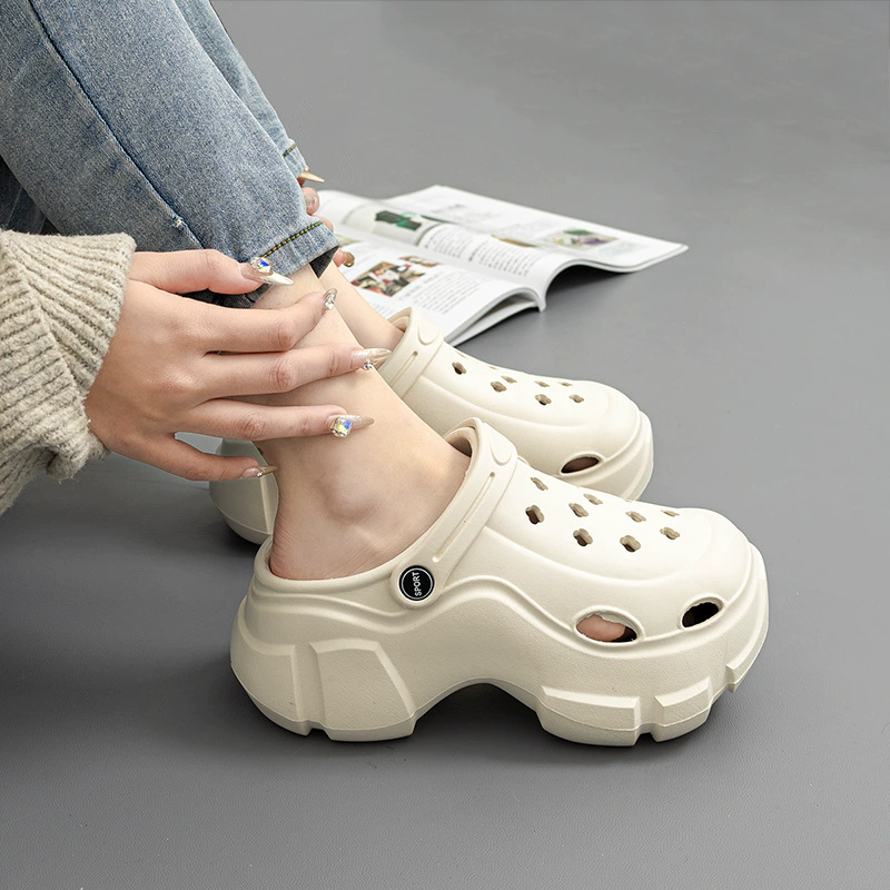High summer non-slip slippers platform, footwear, beach sandals