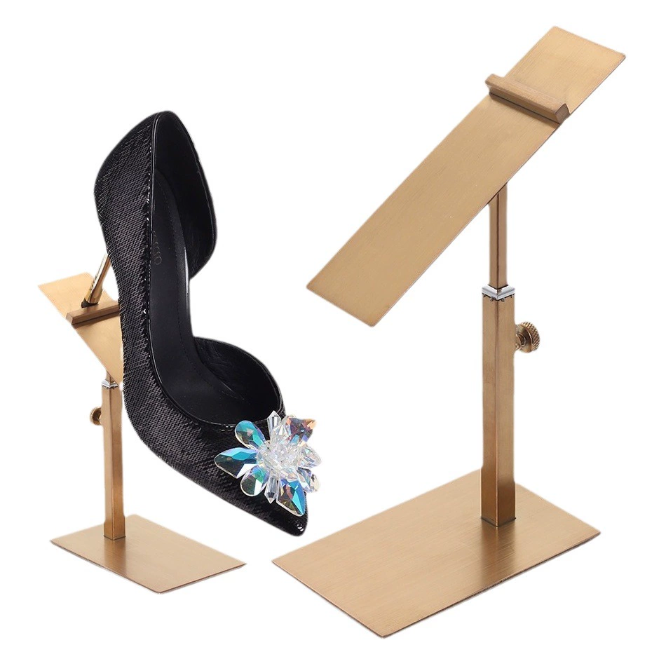 Стеллаж для обуви Обувной магазин Стеллаж для обуви Высокие каблуки Обувной магазин Кронштейн для обуви из нержавеющей стали Стеллаж для обуви Сумка для обуви Реквизит