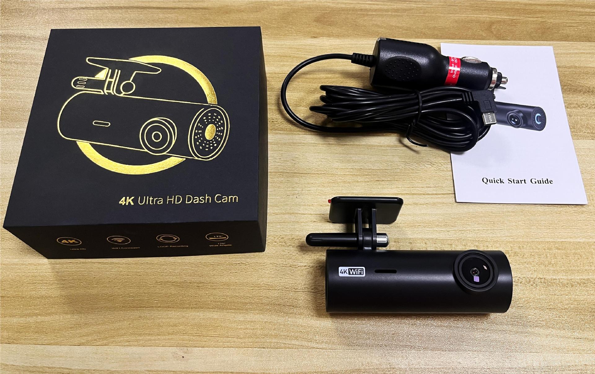 Lf10 Dual Recording 4K+1080P Wifi Driving Recorder 4K Driving Recorder Hd Night Vision Dash Cam