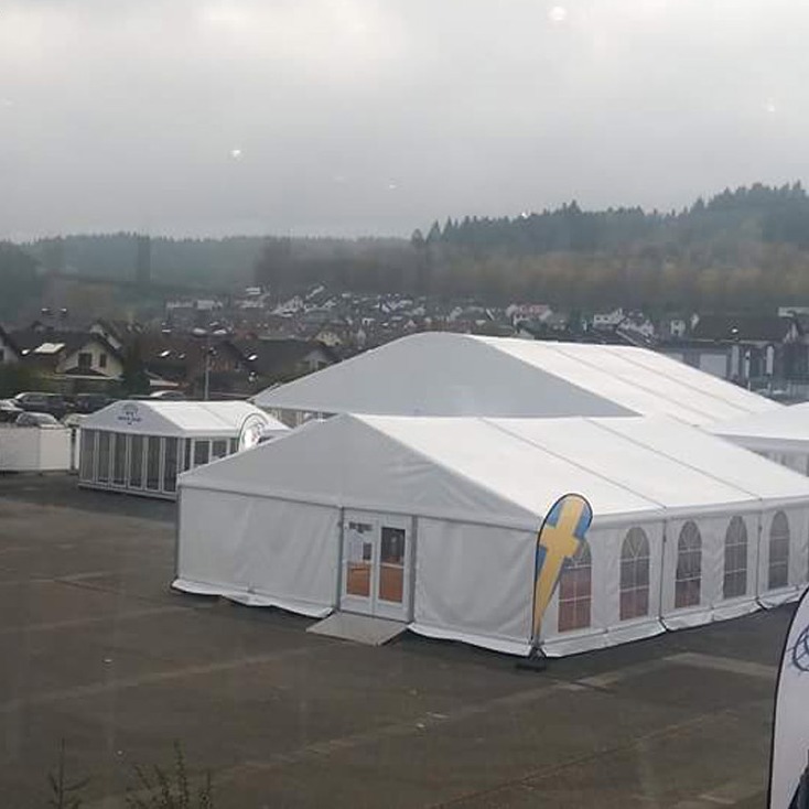 10x20米展览篷房 婚礼酒席大棚 户外喜庆宴会活动帐篷