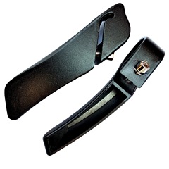 Mountain bike hawkbill aluminum alloy one-piece small handlebar, vice handlebar, bicycle riding accessories