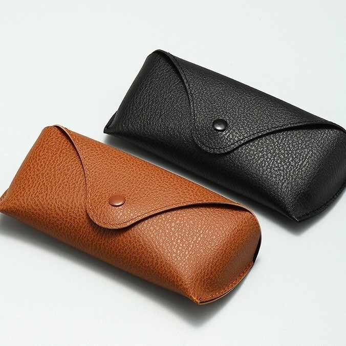 Leijia Sunglasses Case, Leather Case for Sunglasses, High-End Portable Pressure-Resistant Hard Case for Prescription and Non-Prescription Glasses, Eyewear Case for Cross-Border Sales Leijia Sunglasses Case, Leather Case for Sunglasses, High-End Portable Pressure-Resistant Hard Case for Prescription and Non-Prescription Glasses, Eyewear Case for Cross-Border Sales