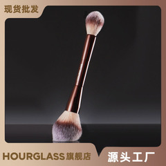 HG双頭化粧ブラシ散粉ブラシ炎頬紅ブラシ公式規格品HOURGLASS化粧ブラシ現物卸売り