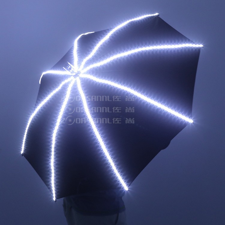Zuoshang luminoso paraguas bar discoteca KTV rendimiento atmósfera apoyos actividad rendimiento fiesta de baile TikTok mismo estilo