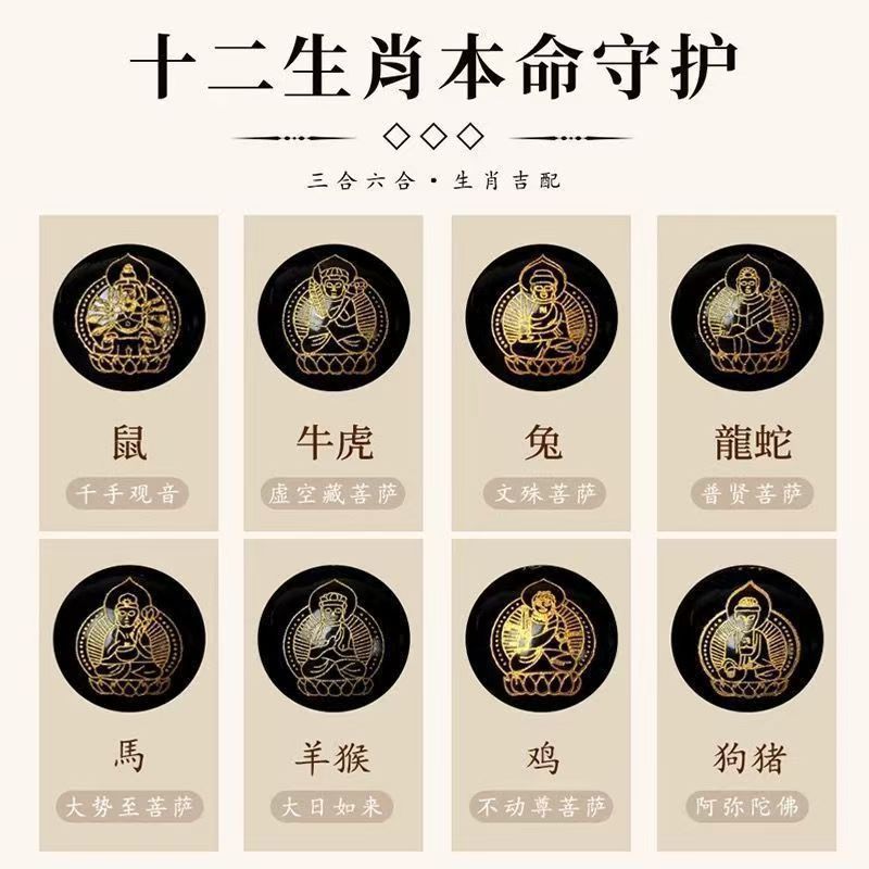 手串玻璃琉璃十二生肖盘玩男款守护双圈手持文玩佛珠念珠菩提|undefined