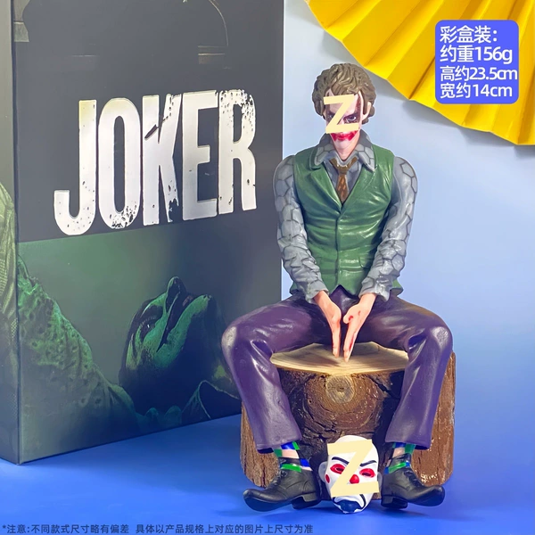 Sitting clown-boxed