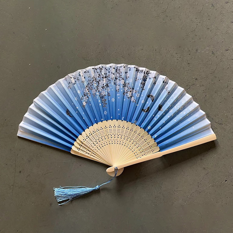 和風扇子、古代中国扇子、卸売学生漢服、古代扇子、景勝地の売れ筋ダンス竹扇子|undefined