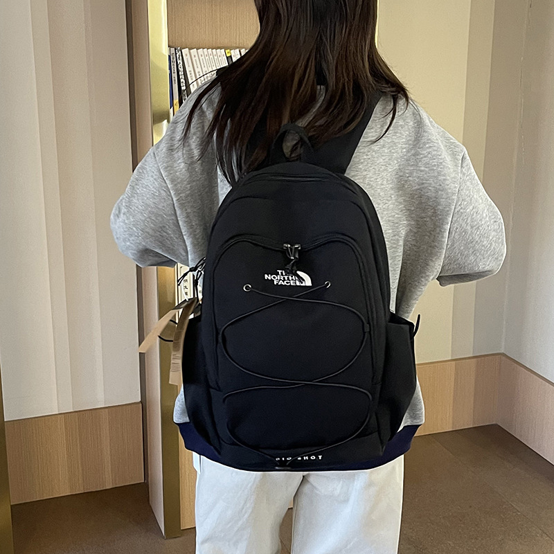 【In Stock from Manufacturer】2026 New Cross-Border Backpack Korean Fashion Trendy Brand North Backpack Couple School Bag