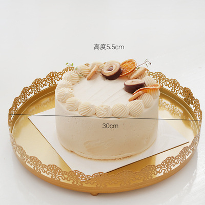 Mesa de postre bandeja de pies altos bandeja de pastel negro 10 pulgadas bandeja de bocadillos bandeja de pastel negro hierro forjado propósitos de boda