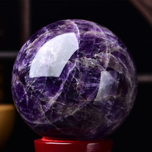 高端梦幻紫天然水晶球家居装饰工艺礼品纪念品精美摆件家装饰品