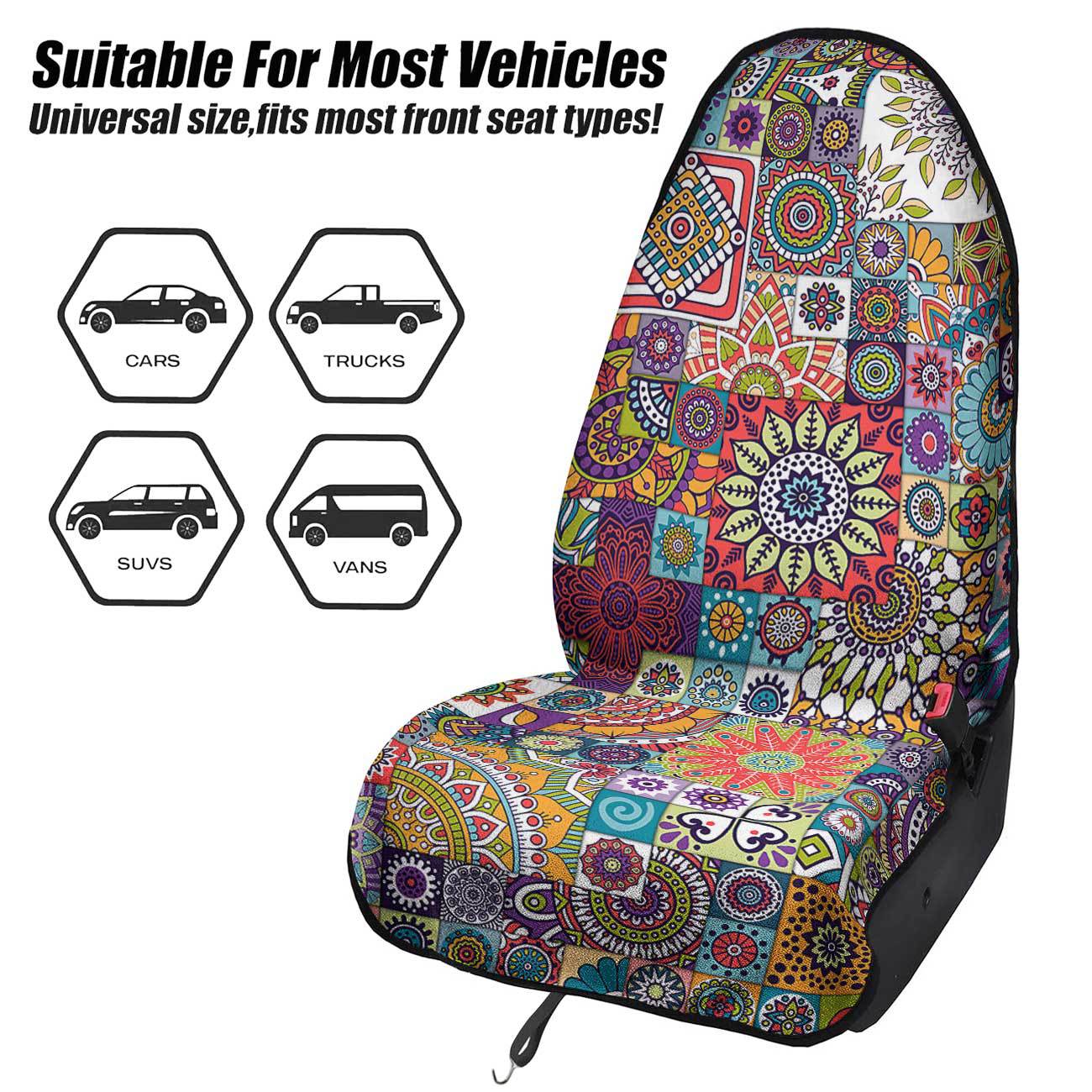 Car seat towel cover front seat protector suitable for gym and exercise, universal for all seasons, car use 76