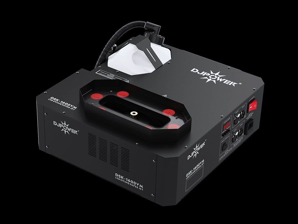 DJPOWER DSK-1600VM LED Swing Vanades Hood Stage Special Effect Air Pillar Machine
