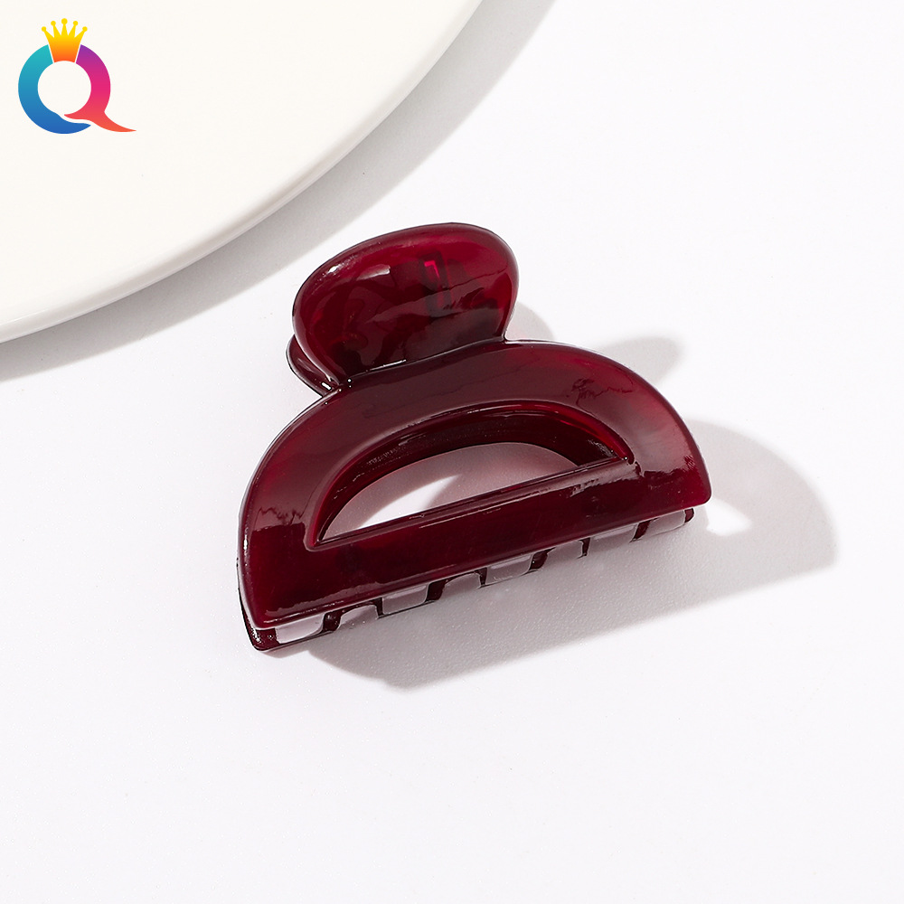 Qiyue jalea coreana pequeña horquilla clip lateral Cabeza trasera updo clip de pelo tamaño pequeño flequillo clip accesorios para el cabello tocado al por mayor