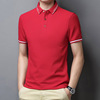 Summer short sleeve T-shirt, polo for leisure, thin long-sleeve