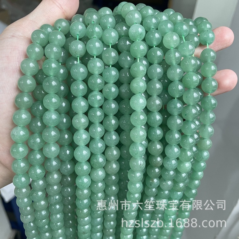 高仿晴水和田玉玉髓散珠批发 手工diy饰品配件青海玉危料蓝水串珠|undefined