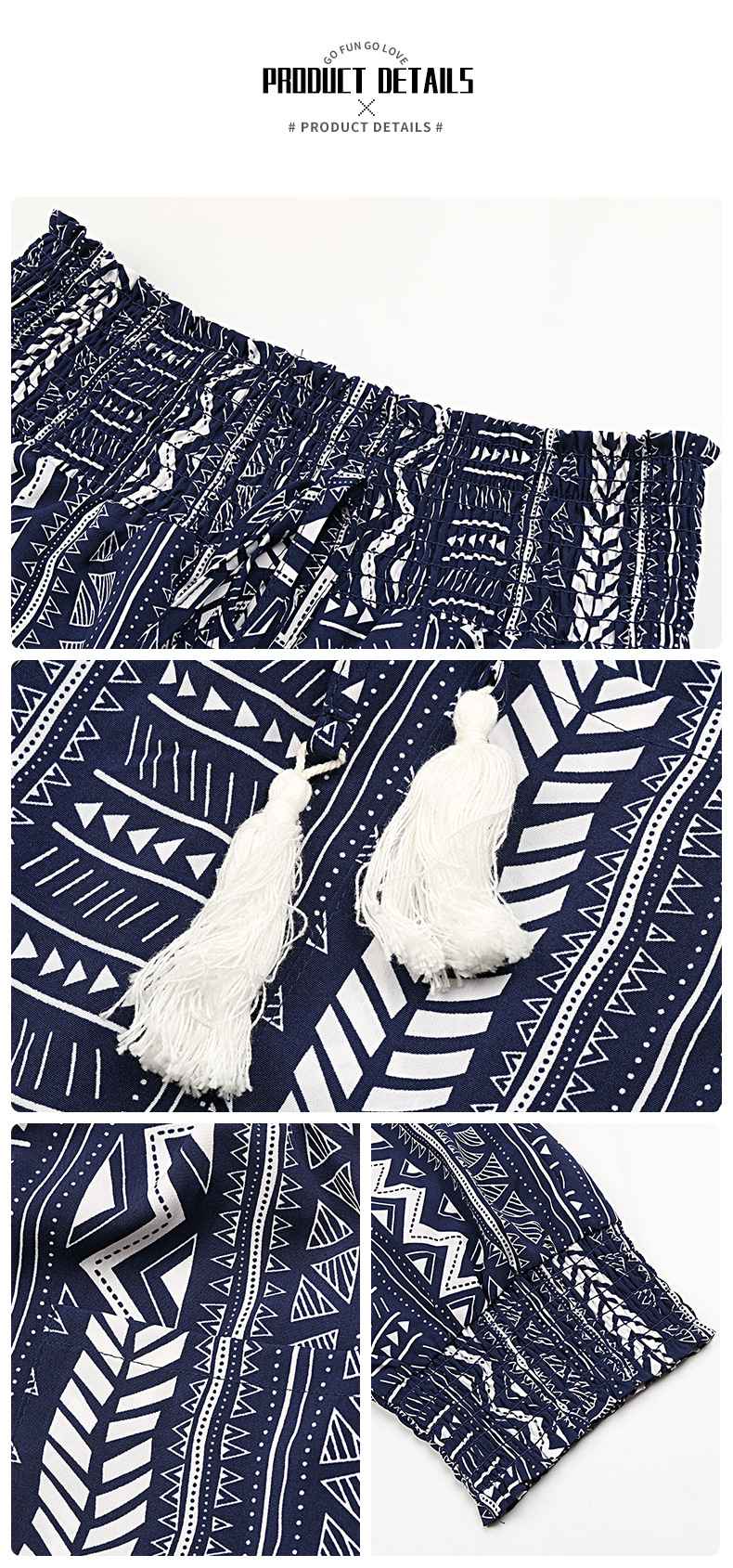 Printed Ethnic Style Pocket Pants_voghion.com