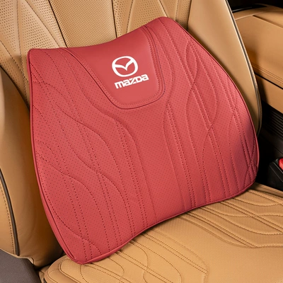 Waist support, Cx30 Seat Cushion, Universal Headrest - type-d-lumbar-support-volcano-red-mazda