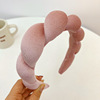 Fashionable sponge headband, hair accessory for face washing, Amazon, adds volume