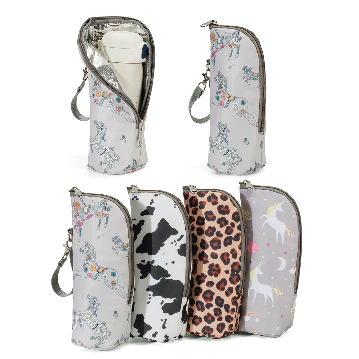 Удобная сумка для бутылочки с термосом многофункциональная сумка для термоса