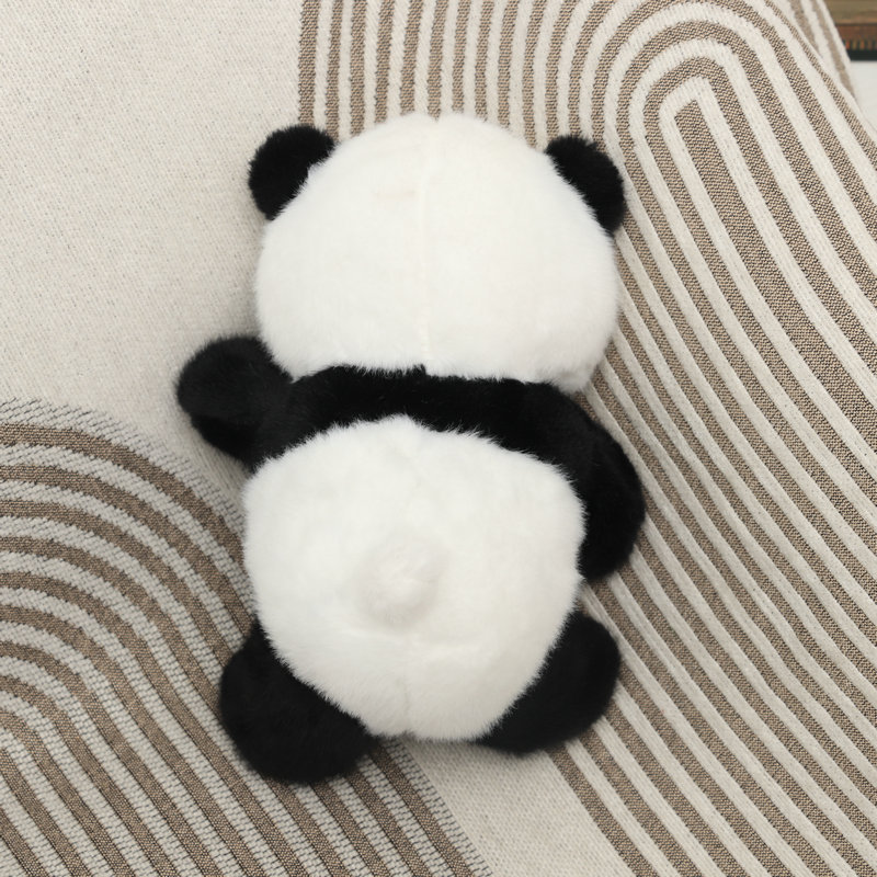 Bonito panda muñeca juguete de peluche simulación tesoro nacional panda gigante muñeca de tela regalo para niños 8 pulgadas muñeca agarra