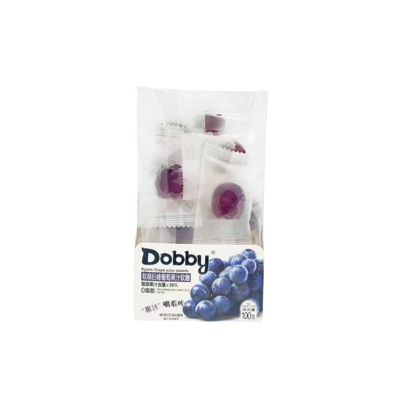 Taiwan Dobby juice, fudge, fruit flavor candy casual snack food whole box of the whole box of wholesale travel frog
