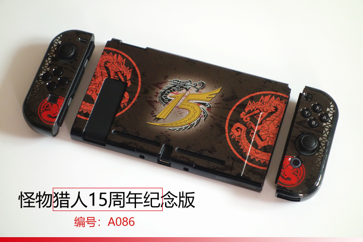 【一件】任天堂switch分体保護ケースゲームテーマカラーケース硬質保護ケース|undefined