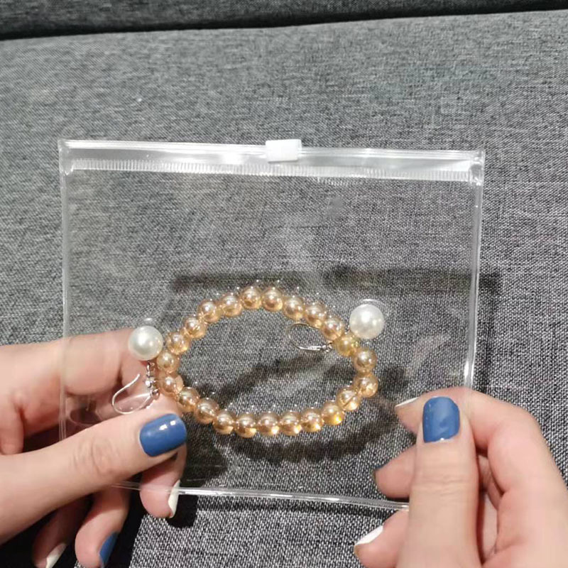 Mode Transparent Neues Material Schmuck Verpackungstaschen 1 Stück display picture 2