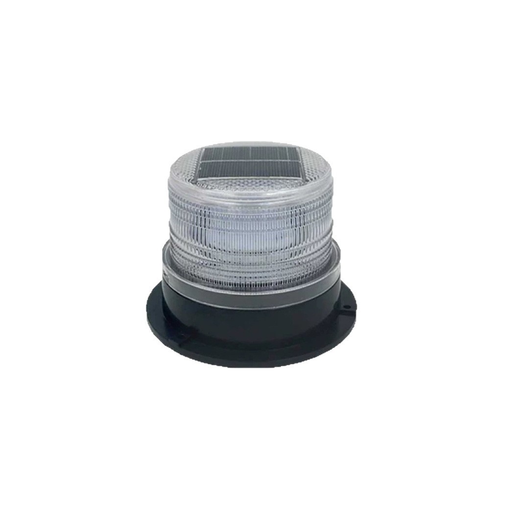 Solar Magnetic Warning Light, Roadblock Light, Road Construction Warning Light, Red and Blue Flashing Light, Car Ceiling Light, Vehicle-Mounted Light