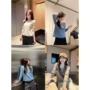 打底卷边babywool针织毛衫