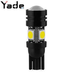 Yade LED width indicator light black front T10 5050 4 1smd car reading light license plate light W5W small bulb