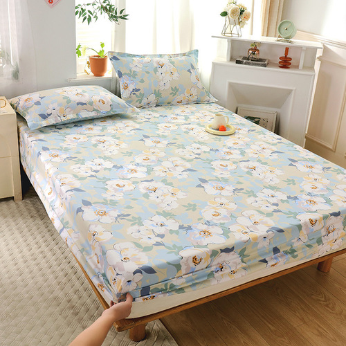 BB4C wholesale 135 fitted sheets single piece 90x190x200x120x150 thin brown mattress 1.2 meters pure cotton