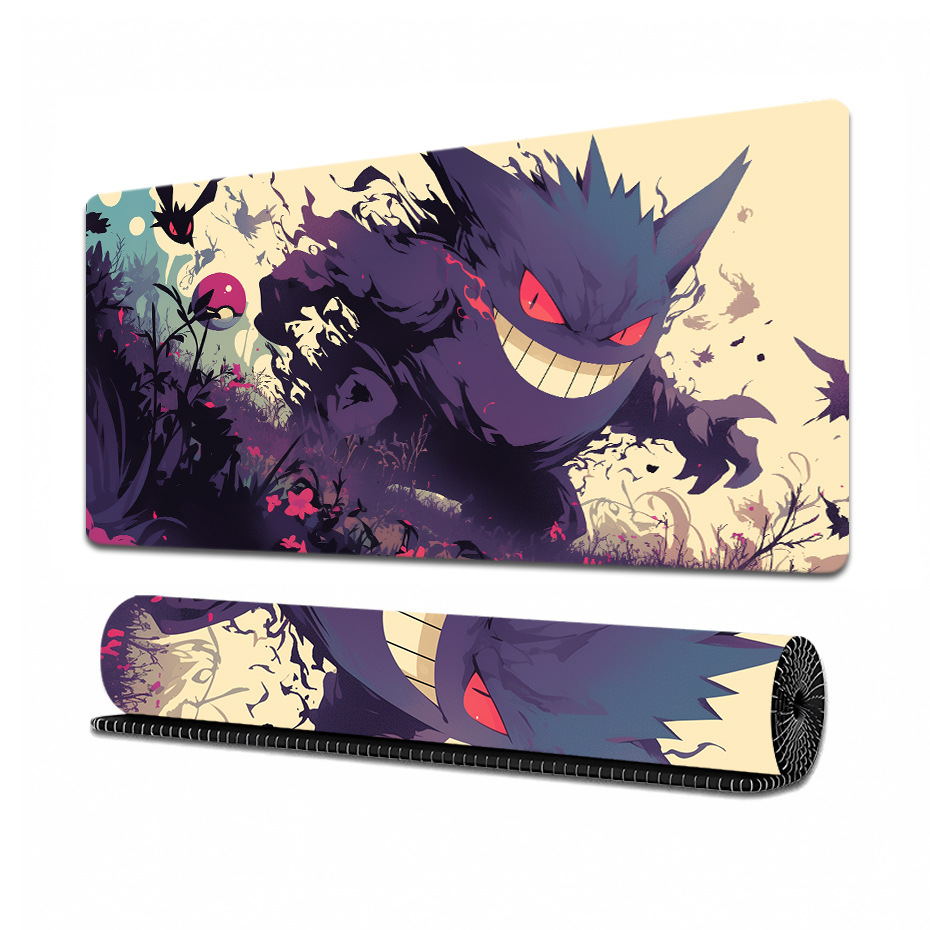 Baby digital Geng Ghost teclado de computadora animado para niños gran mouse pad teclado de mesa de juego pad