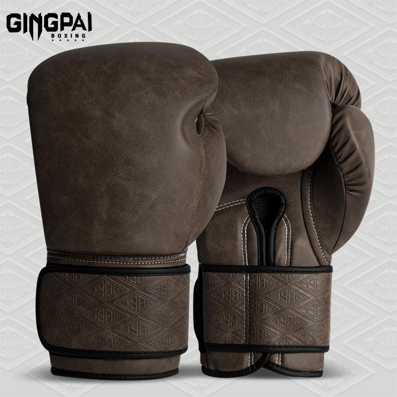 Professional Boxing Gloves for Men and Women, Adult Sandbag Bags, Retro Boxing Gloves, Muay Thai Fighting, Free Fighting and Sanda Training