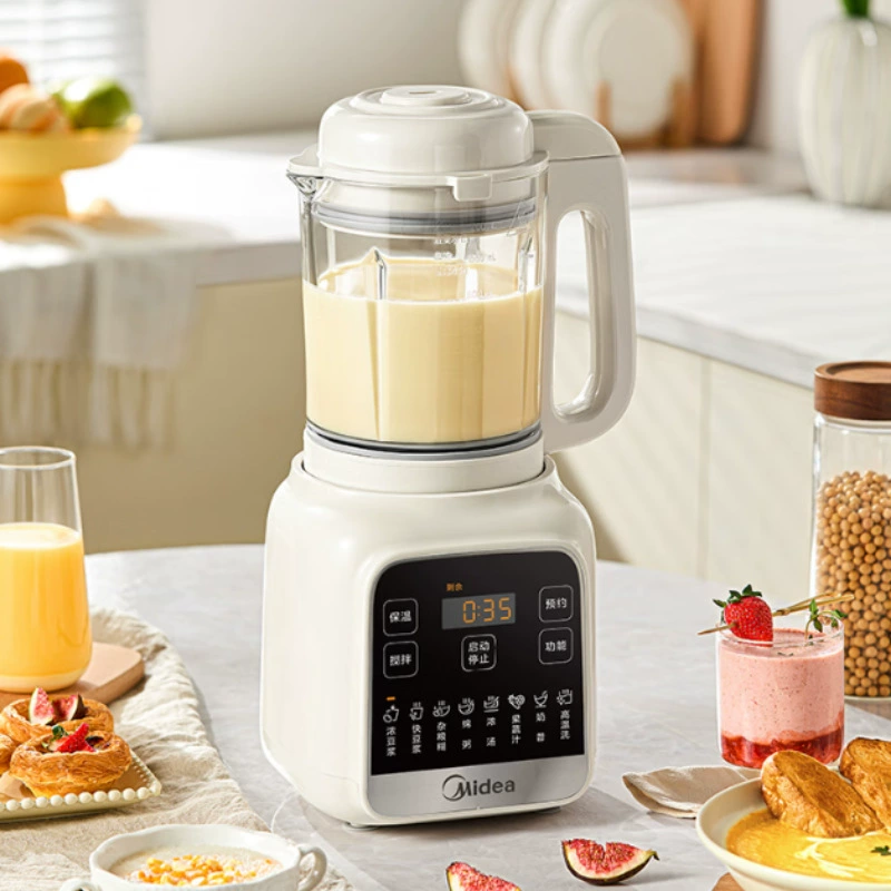 Стенолом Midea, 1,2 л, бытовая многофункциональная машина для производства соевого молока, соковыжималка для приготовления горячей и холодной воды MJ-PB50G2-001