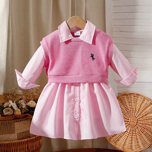 Baby Girls Clothes 0-3YŮ�봺���L��كɼ��l�y�r���B��ȹ �F؛