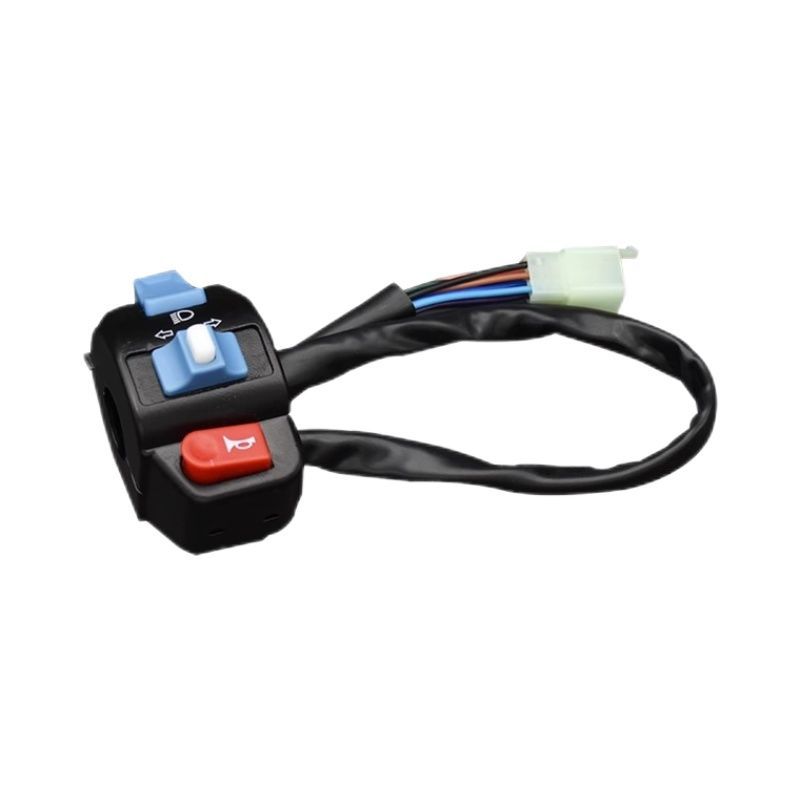 El asiento del manillar del scooter, el pequeño guapo del fuego fantasma del vehículo eléctrico, el interruptor de la bocina del faro, el freno del tambor, el conjunto del interruptor del manillar