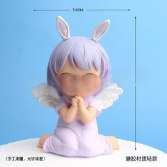 卸売アニー天使ベビーケーキデコレーションオーナメントインターネット有名人クリエイティブ人形かわいいプリンセスガール誕生日ベーキング