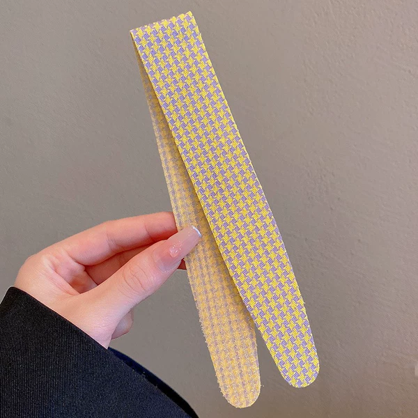 6#yellow -purple plaid