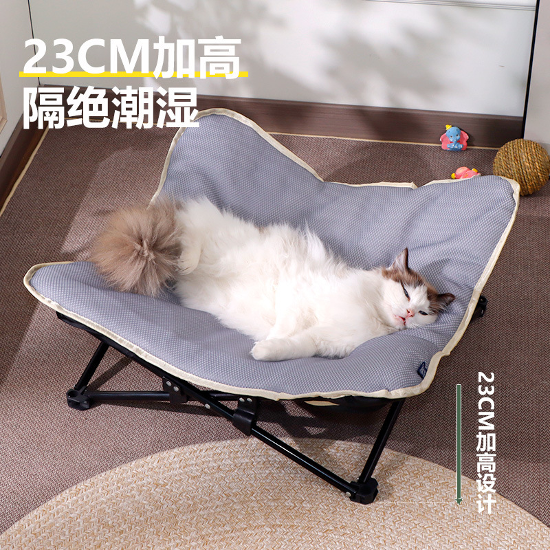 Nueva cama de marcha para mascotas personalizada plegable, extraíble y lavable, impermeable, resistente al desgaste, cama para perros portátil, cama para gatos, nido para mascotas transpirable