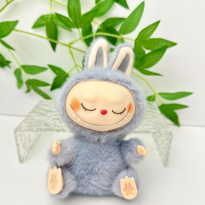 かわいいラブブー多用途人形第一世代、第二世代、第三世代、第四世代のビニールぬいぐるみキーホルダーペンダント|undefined