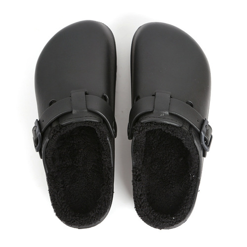 Baotou cotton slippers for women, wearable outside, adjustable home and laboratory soft-bottom postpartum shoes, winter lightweight and slip-resistant slippers