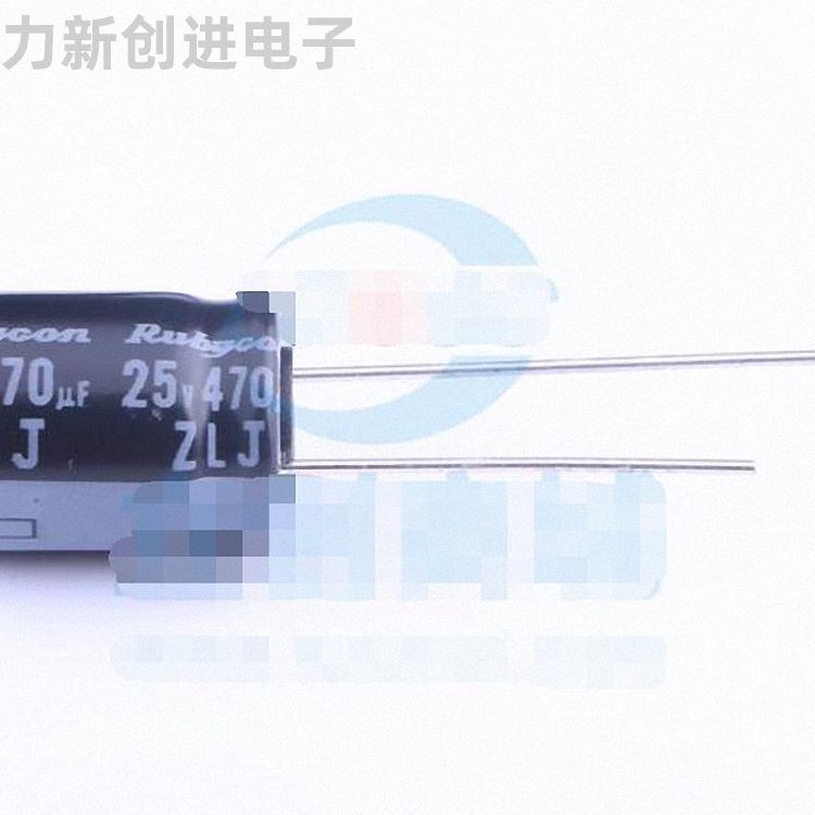 25ZLJ470M10X12.5描述470uF 25V电解电容器