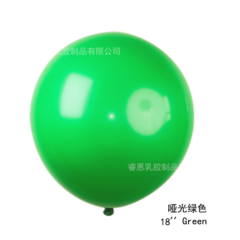 Globo mate de 5 pulgadas de 10 pulgadas de 12 pulgadas de 18 pulgadas decoración de la fiesta de cumpleaños diseño de la sala de bodas globo redondo de látex