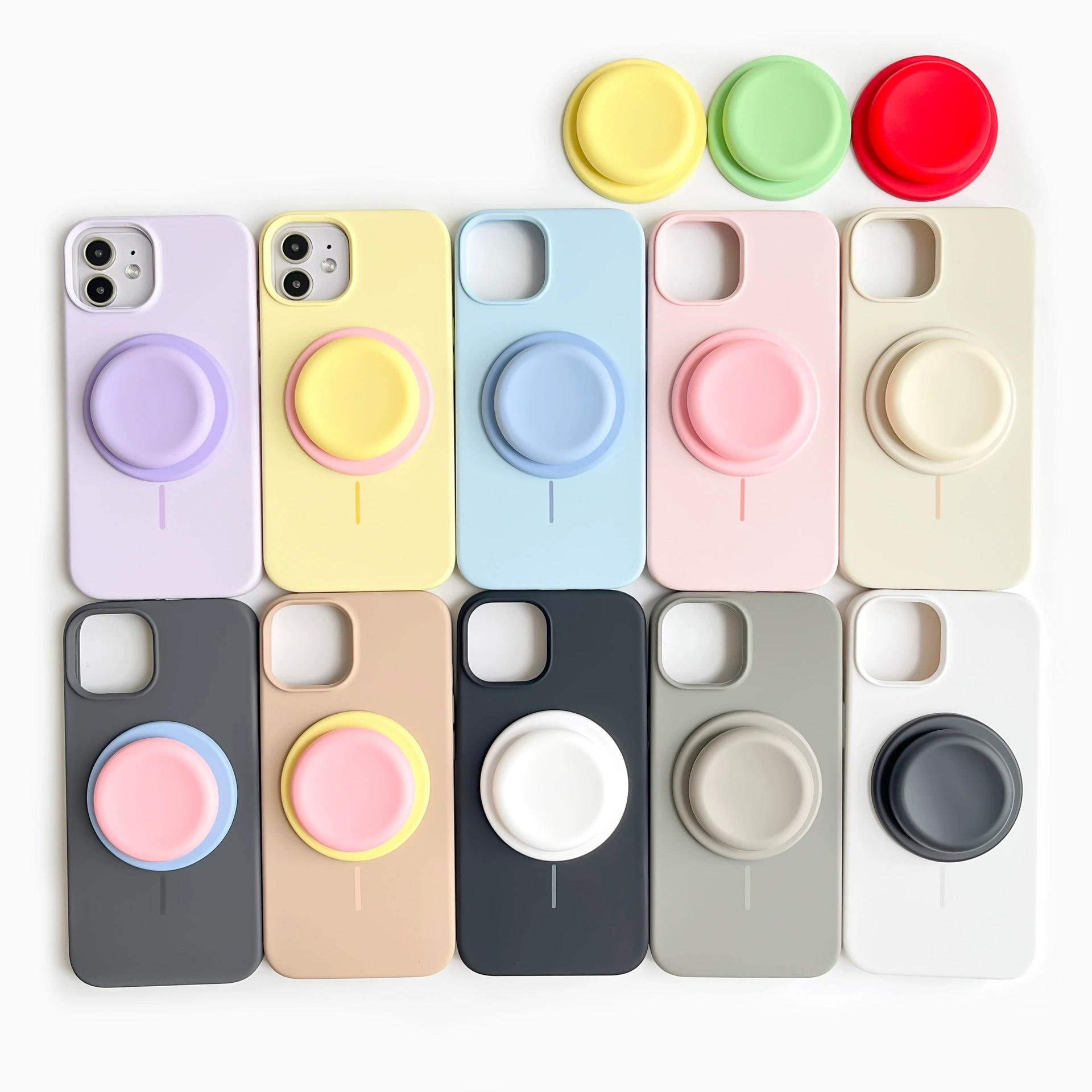 Silicone mobile phone, air bag, adjustable table tubing