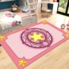Pink rose star magic circle